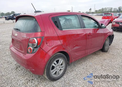 2015 Chevrolet Sonic Lt Auto from USA, damaged, VIN 1G1JC6SH9F4113781